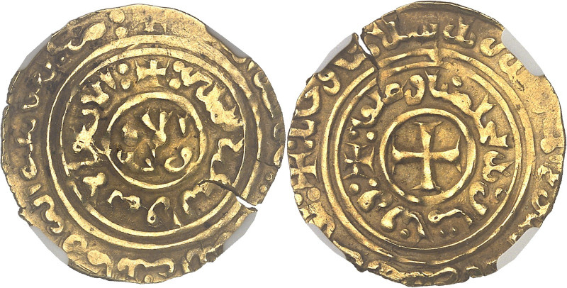 FRANCE / CAPÉTIENS - FRANCE / ROYAL
Louis IX dit Saint Louis (1245-1270). Dinar ...