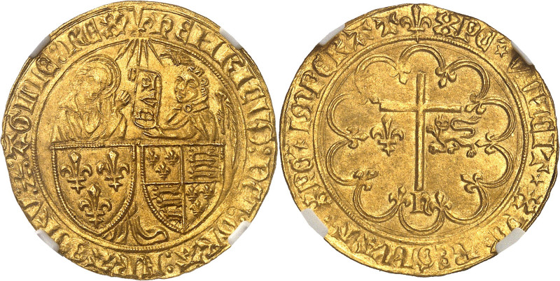 FRANCE / CAPÉTIENS - FRANCE / ROYAL
Henri VI d'Angleterre (1422-1453). Salut d’o...