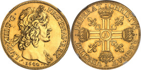 FRANCE / CAPÉTIENS - FRANCE / ROYAL
Louis XIII (1610-1643). Frappe moderne du 10 louis d’or (modern restrike) [1640] (c.1972), A, Monnaie de Paris po...
