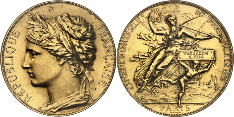 FRANCE
IIIe République (1870-1940). Médaille d’Or, Exposition universelle inter...