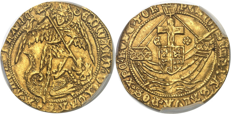 GRANDE-BRETAGNE - UNITED KINGDOM
Édouard IV (1471-1483). Ange d’Or ND (1472-147...