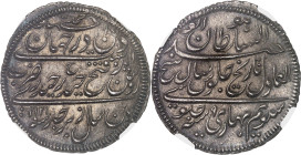 INDE - INDIA
Mysore, Tipu sultan (1782-1799). Double roupie (Haidari) AM 1219/9 (1790), Patan (Seringapatan).
Av. Légende en 3 lignes en persan “dee...