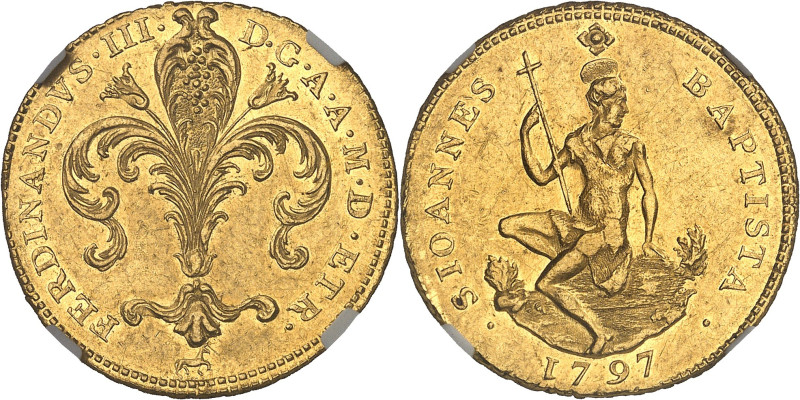 ITALIE - ITALY
Toscane (Grand-duché de), Ferdinand III de Lorraine (1790-1801)....