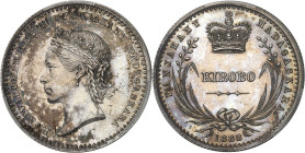 MADAGASCAR
Ranavalona III (1883-1897). Kirobo (1,25 franc), Frappe spéciale (SP) 1888.
Av. RANAVALOMANJAKA III MPANJAKANY MADAGASKARA. Tête à gauche...