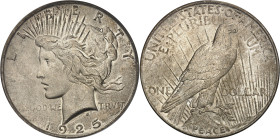 USA - UNITED STATES OF AMERICA
République fédérale des États-Unis d’Amérique (1776-à nos jours). Dollar à la Paix (Peace dollar) 1925, Philadelphie....