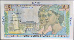 GUYANE FRANÇAISE - FRENCH GUIANA
500 francs type “Pointe à Pitre” 1946.
P.24a.
G.3 - numéro 11272, type rare et recherché dans tous les états de co...