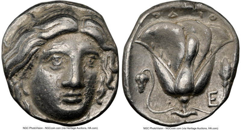 CARIAN ISLANDS. Rhodes. Ca. 316-305 BC. AR tetradrachm (23mm, 15.20 gm, 12h). NG...