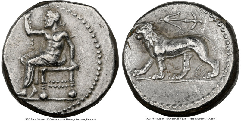 SELEUCID KINGDOM. Seleucus I Nicator, as Satrap (312-281 BC). AR stater (22mm, 1...