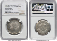 "Peacock" Kyat CS 1214 (1852)-Dated AU Details (Bent, Cleaned) NGC, KM10. Lettering around peacock. HID09801242017 © 2024 Heritage Auctions | All Righ...
