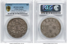 Hsüan-t'ung Dollar Year 3 (1911) VF30 PCGS, KM-Y31, L&M-37. Without dot and extra flame variety. HID09801242017 © 2024 Heritage Auctions | All Rights ...