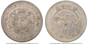 Kirin. Kuang-hsü Dollar ND (1898) AU Details (Cleaned) PCGS, KM-Y183, L&M-516. Large scales variety. HID09801242017 © 2024 Heritage Auctions | All Rig...