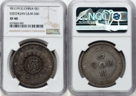 Szechuan. Republic Dollar Year 1 (1912) XF40 NGC, KM-Y456, L&M-366. HID09801242017 © 2024 Heritage Auctions | All Rights Reserved