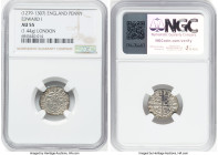 Edward I (1272-1307) Penny ND (1279-1307) AU55 NGC, London mint. 1.44gm. A dab of ember toning around the obverse periphery enhances the overall prese...