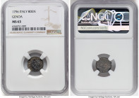 Genoa. Biennial Doges 8 Denari 1796 MS63 NGC, KM236. HID09801242017 © 2024 Heritage Auctions | All Rights Reserved