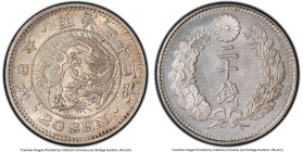 Meiji 20 Sen Year 33 (1900) MS63 PCGS, KM-Y24, JNDA-1.21. Scarce date, especially in Choice Mint State. HID09801242017 © 2024 Heritage Auctions | All ...
