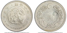 Meiji Yen Year 14 (1881) AU Details (Cleaned) PCGS, JNDA 01-10B. Gin right variety. From the Bob Klein History of Money Collection HID09801242017 © 20...