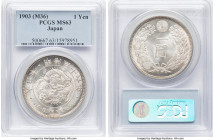 Meiji Yen Year 36 (1903) MS63 PCGS, KM-YA25.3, JNDA-01-10A. From the Bob Klein History of Money Collection HID09801242017 © 2024 Heritage Auctions | A...