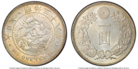 Meiji Yen Year 38 (1905) UNC Details (Cleaned) PCGS, KM-YA25.3. JNDA 01-10A. From the Bob Klein History of Money Collection HID09801242017 © 2024 Heri...