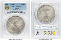 Meiji Yen Year 45 (1912) MS61 PCGS, KM-YA25.3, JNDA 01-10A. From the Bob Klein History of Money Collection HID09801242017 © 2024 Heritage Auctions | A...