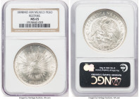Republic Restrike Peso 1898 Mo-AM MS65 NGC, Mexico City mint, KM409.2. From the Bob Klein History of Money Collection HID09801242017 © 2024 Heritage A...