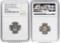 Dutch Colony. Batavian Republic 1/8 Gulden 1802 MS60 NGC, Dordrecht mint, KM80. Shield without Circle variety. HID09801242017 © 2024 Heritage Auctions...