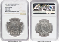 Dutch Colony. Batavian Republic Gulden 1802 AU Details (Cleaned) NGC, Dordrecht mint, KM83. HID09801242017 © 2024 Heritage Auctions | All Rights Reser...