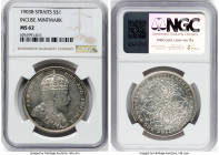 British Colony. Edward VII Dollar 1903-B MS62 NGC, Bombay mint, KM25. Incuse Mintmark. HID09801242017 © 2024 Heritage Auctions | All Rights Reserved