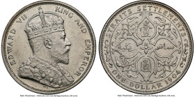 British Colony. Edward VII Dollar 1904-B MS60 NGC, Bombay mint, KM25, Prid-4. HID09801242017 © 2024 Heritage Auctions | All Rights Reserved