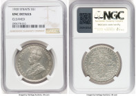 British Colony. George V Dollar 1920 UNC Details (Cleaned) NGC, KM33, Pr-10. HID09801242017 © 2024 Heritage Auctions | All Rights Reserved