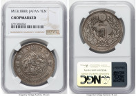 World Lots. 3-Piece Lot of Certified Assorted Issues NGC, 1) Meiji Yen Year 13 (1880) Details (Chopmarked), KM-YA25.2. 2) Meiji Yen Year 11 (1878) Det...