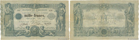 Country : ALGERIA 
Face Value : 1000 Francs 
Date : 06 février 1924 
Period/Province/Bank : Banque de l'Algérie 
Catalogue reference : P.76b 
Addition...
