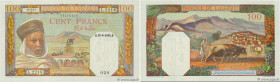 Country : ALGERIA 
Face Value : 100 Francs 
Date : 20 juin 1945 
Period/Province/Bank : Banque de l'Algérie 
Catalogue reference : P.85 
Additional re...