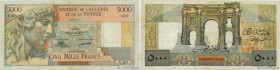 Country : ALGERIA 
Face Value : 5000 Francs 
Date : 05 décembre 1949 
Period/Province/Bank : Banque de l'Algérie et de la Tunisie 
Catalogue reference...