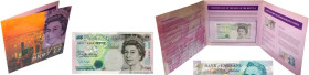 Country : ENGLAND 
Face Value : 5 Pounds Set de présentation 
Date : 1990 (1997) 
Period/Province/Bank : Bank of England 
Catalogue reference : P.CS07...