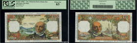 Country : FRENCH ANTILLES 
Face Value : 100 Francs 
Date : 15 juin 1903 
Period/Province/Bank : Institut d'Émission des Départements d'Outre-Mer 
Cata...