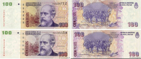 Country : ARGENTINA 
Face Value : 100 Pesos Lot 
Date : (2003) 
Period/Province/Bank : Banco Central de la Republica Argentina 
Catalogue reference : ...