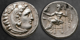 Kings of Macedon. 'Kolophon'. Alexander III "the Great" 336-323 BC. Struck under Philip III, circa 322-319. Drachm AR