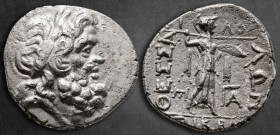 Thessaly. Thessalian League circa 150-50 BC. ΦΙΛΟΚ- (Philokrates) and ΕΠΙΚΡΑ- (Epikrates), magistrates. Stater AR