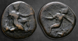 Arkadia. Orchomenos circa 360-340 BC. Dichalkon Æ
