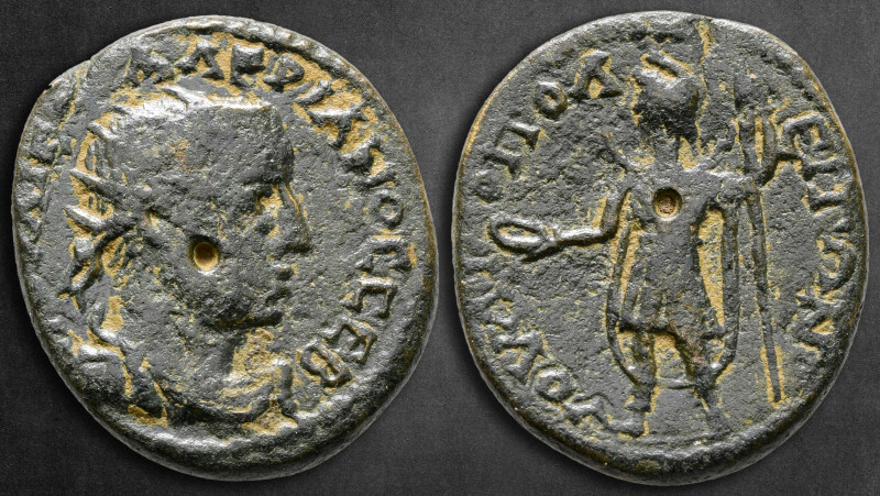 Bithynia. Iuliopolis. Valerian I AD 253-260. 
Bronze Æ

23 mm, 6,85 g

ΠOY ...