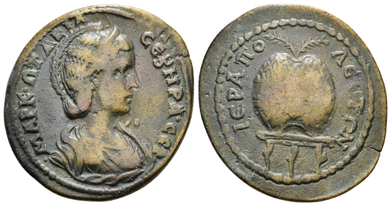 PHRYGIA. Hierapolis. Otacilia Severa (Augusta, 244-249). Ae.
Obv: MAPK OTAKIΛ CЄ...