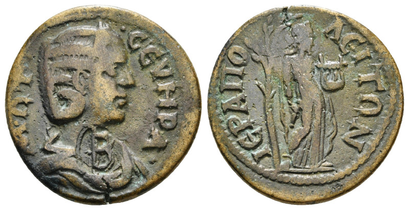 PHRYGIA. Hierapolis. Otacilia Severa (Augusta, 244-249) M·ΩT CЄ[V]HPA, draped bu...