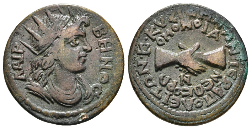 PHRYGIA. Hierapolis. Pseudo-autonomous. Time of Philip I 'the Arab' (244-249). A...