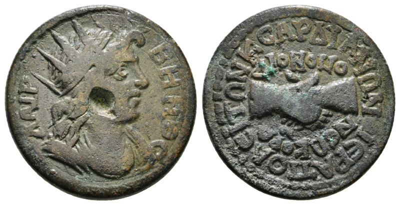 PHRYGIA. Hierapolis. Pseudo-autonomous. Time of Philip I 'the Arab' (244-249). A...