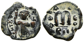 Byzantine Follis AE 5,02 g