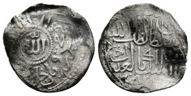 KARAMANID.Ibrahim.(2nd Reign, 1423-1463). AH 829.Dirham.
Obv : Arabic legend.
Rev : Arabic legend.
Condition : Good very fine. 1,10 g - 17,09 mm