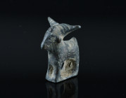 Roman Bronze Goat Statuette
1st-4th century A.D.
Condition : See picture. No returns are accepted.
20,39 g - 28x24 mm