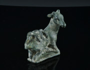 A Roman Bronze Deer Statuette.
Eagle Grasping a Deer. Only the claws of the eagle are visible.
1st-4th century A.D.
Condition : See picture. No return...