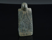 Uncertain Period Bronze Object
Condition : See picture. No returns are accepted.
18,00 g - H 57,45 mm