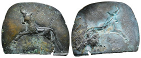 Ancient Roman Bronze Pendant (1st-5th Century A.D.)
Condition : See picture. No returns are accepted.
8,11 g - 47,17 mm